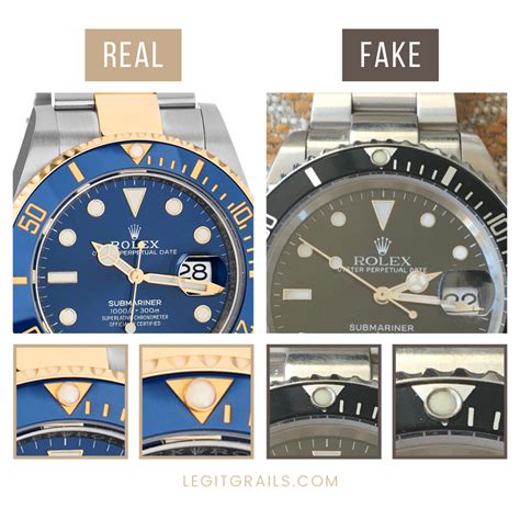 clean vs fake rolex|spotting a fake rolex.